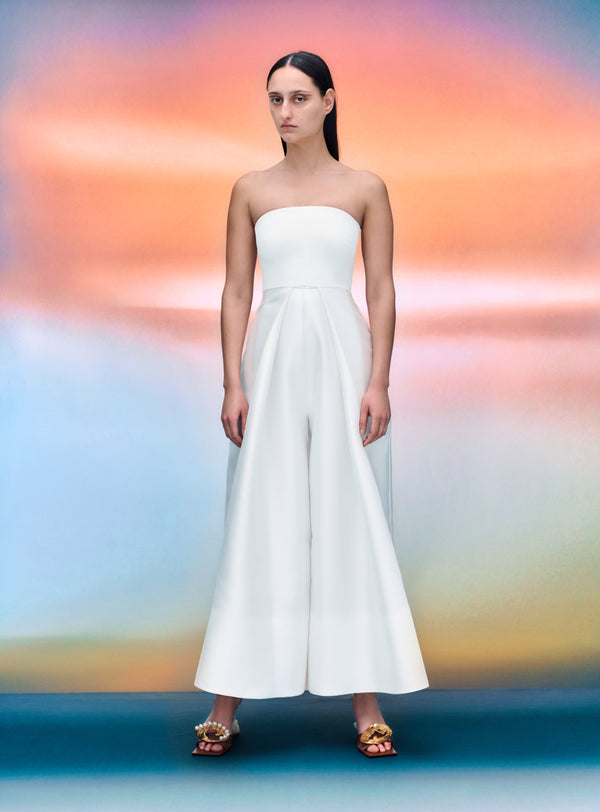 Solace London The Alden Jumpsuit In Cream