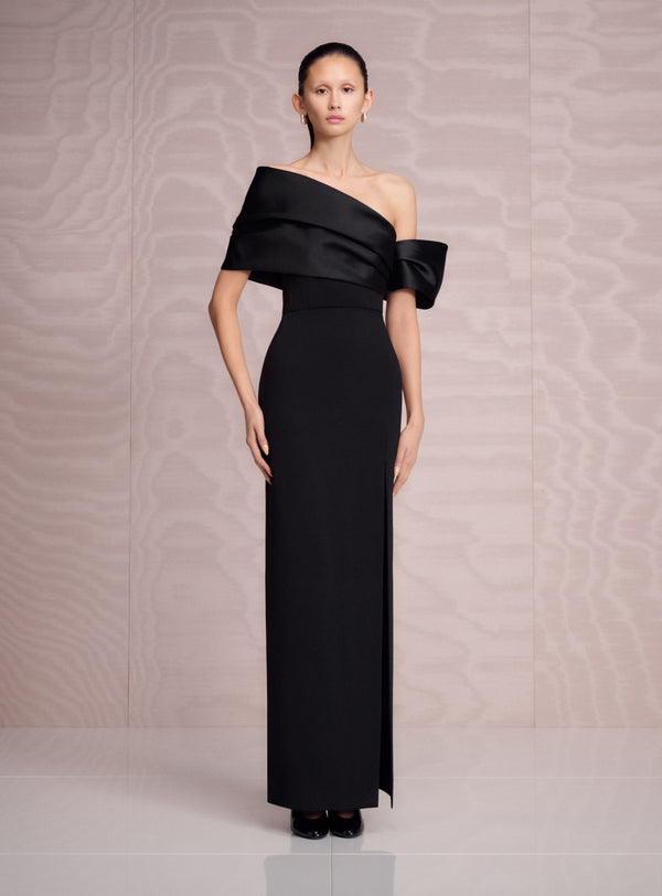 solace london The Alexis Maxi Dress in Black