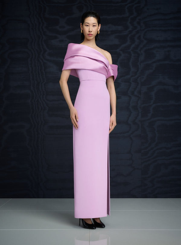 Solace London The Alexis Maxi Dress In Wisteria