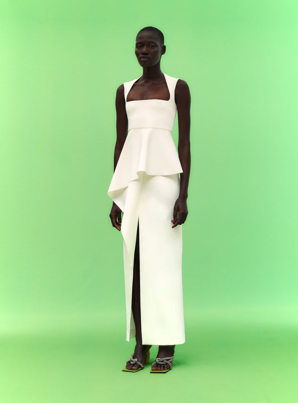 solace london The Ally Maxi Dress in Cream