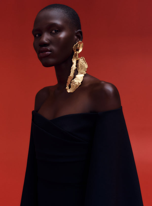 Solace London The Almira Jumpsuit In Black