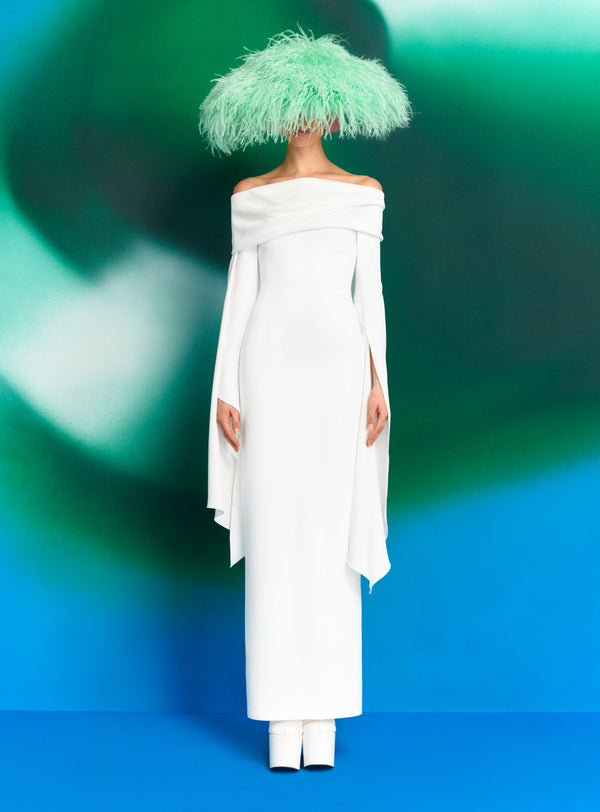 solace london The Arden Maxi Dress in Cream