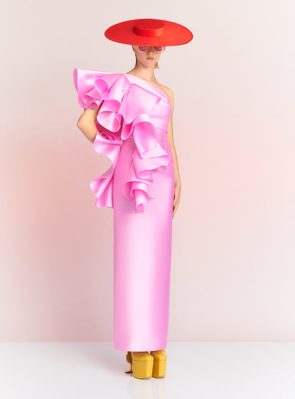 solace london The Barney Maxi Dress in Blush