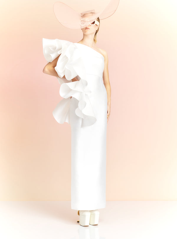 solace london The Barney Maxi Dress in Cream