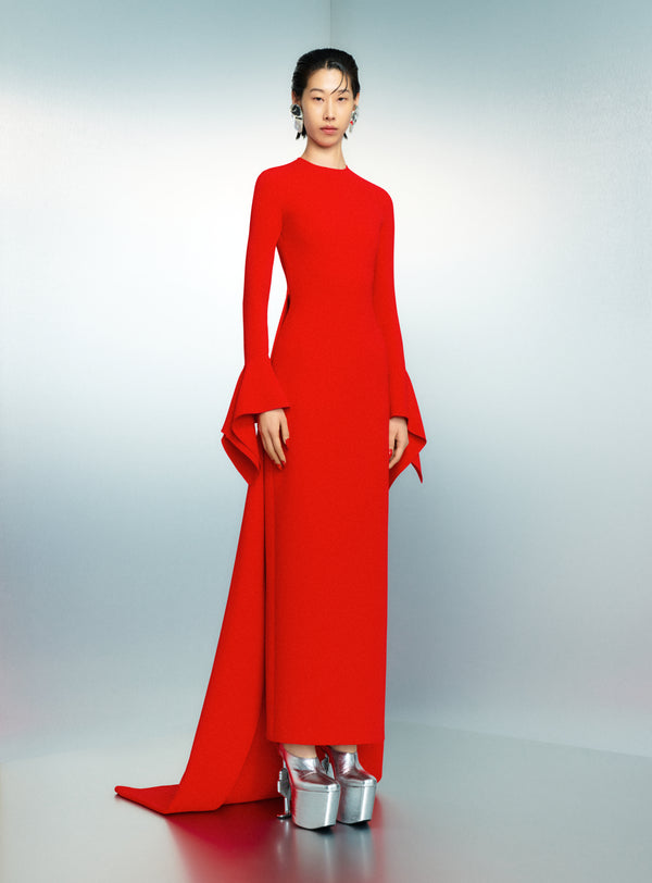 Solace London The Blake Maxi Dress In Red