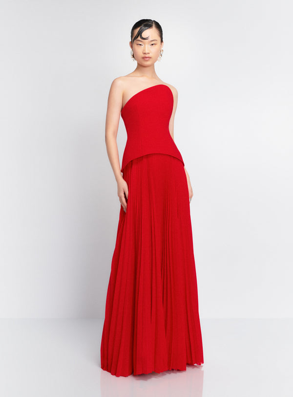 solace london The Britt Maxi Dress in Red
