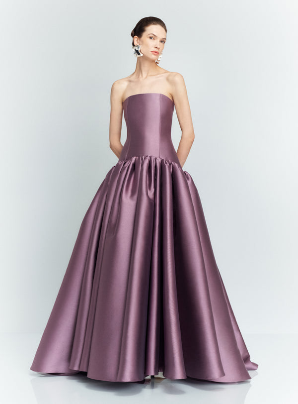 Solace London The Cassias Maxi Dress In Acai