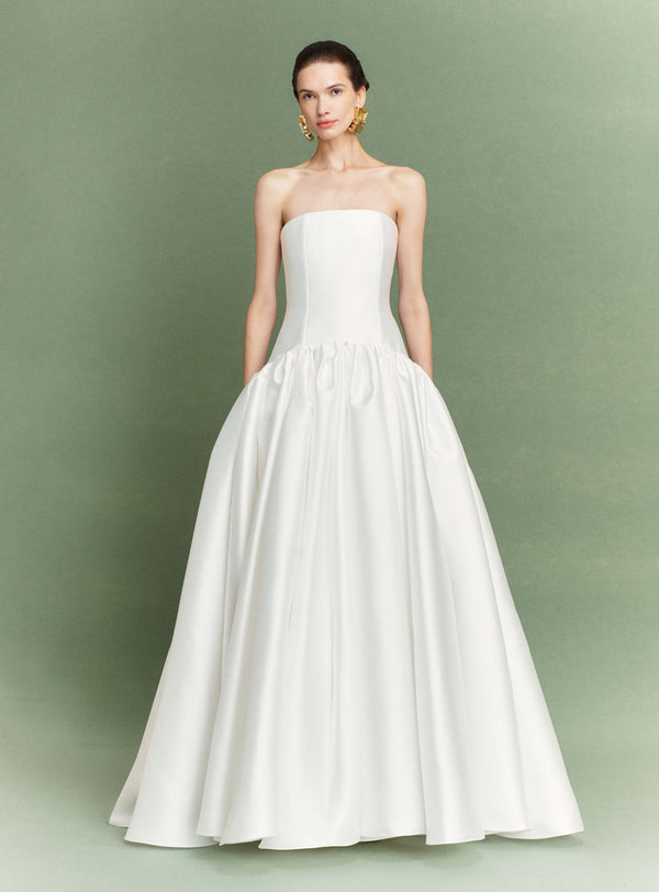 Solace London The Cassias Maxi Dress In Cream