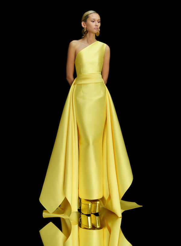 solace london The Charo Maxi Dress in Lemon