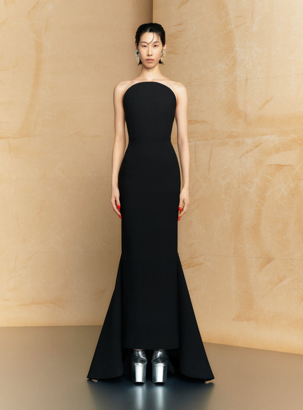 Solace London The Citra Maxi Dress In Black