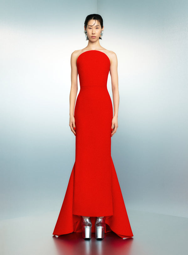 solace london The Citra Maxi Dress in Red