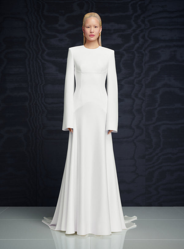 solace london The Claudine Maxi Dress in Cream