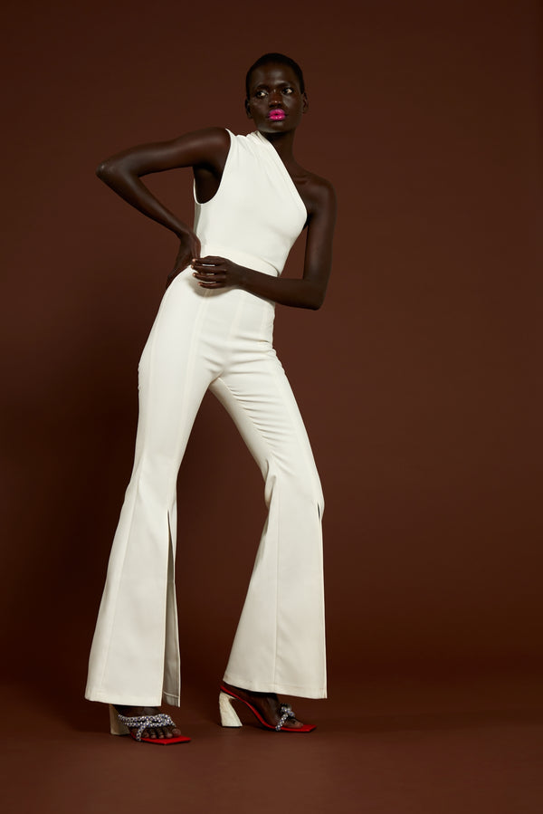 solace london The Cleo Jumpsuit in Cream