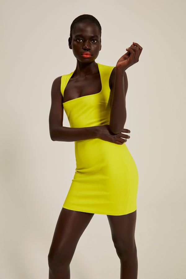 solace london The Cora Mini Dress in Sulphur