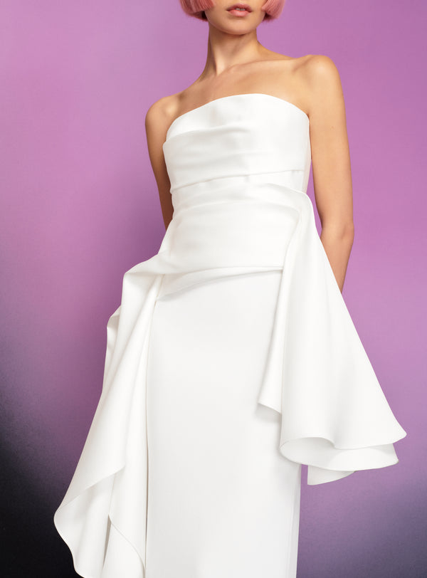 solace london The Darra Maxi Dress in Cream