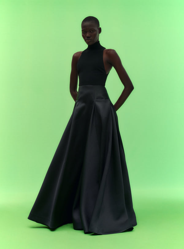 solace london The Daya Maxi Dress in Black