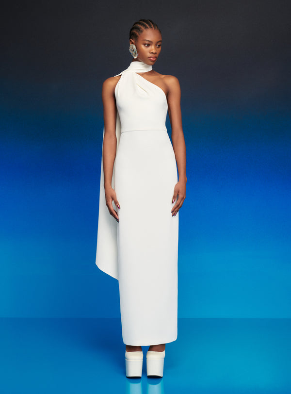 solace london The Demi Maxi Dress in Cream