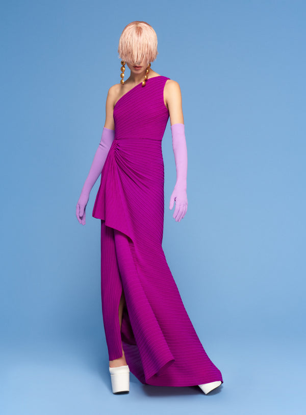 solace london The Dyas Maxi Dress in Purple