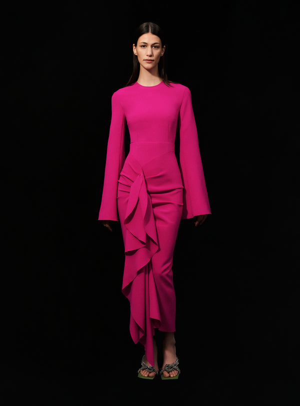 solace london The Giana Skirt in Fuchsia