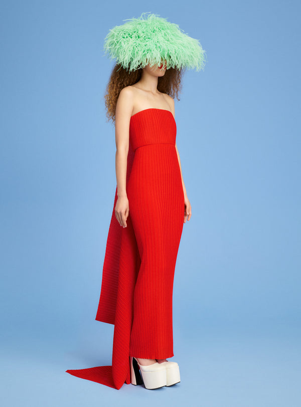 Solace London The Harlee Maxi Dress In Red