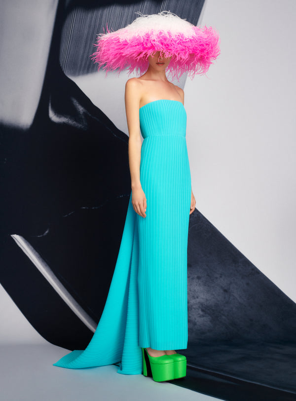 Solace London The Harlee Maxi Dress In Turquoise