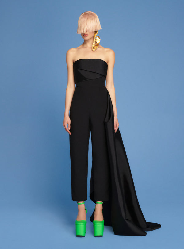 Solace London The Harlow Jumpsuit In Black