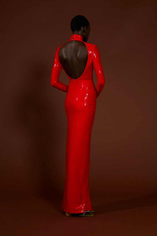 solace london The Harper Dress in Red