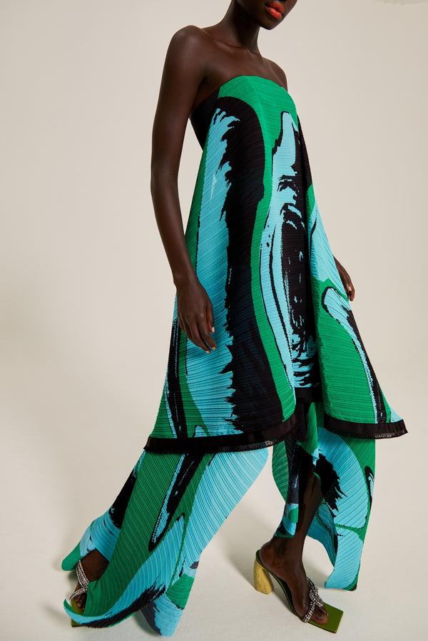 solace london The Hester Dress in Newton Green