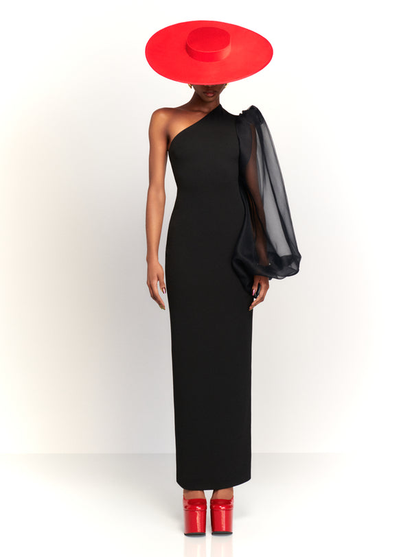 solace london The Hudson Maxi Dress in Black