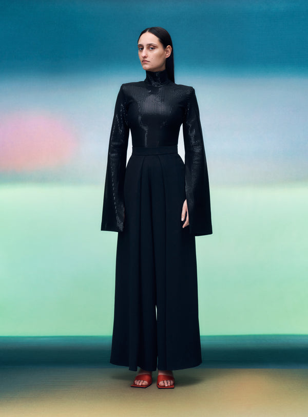 Solace London The Ida Trouser In Black