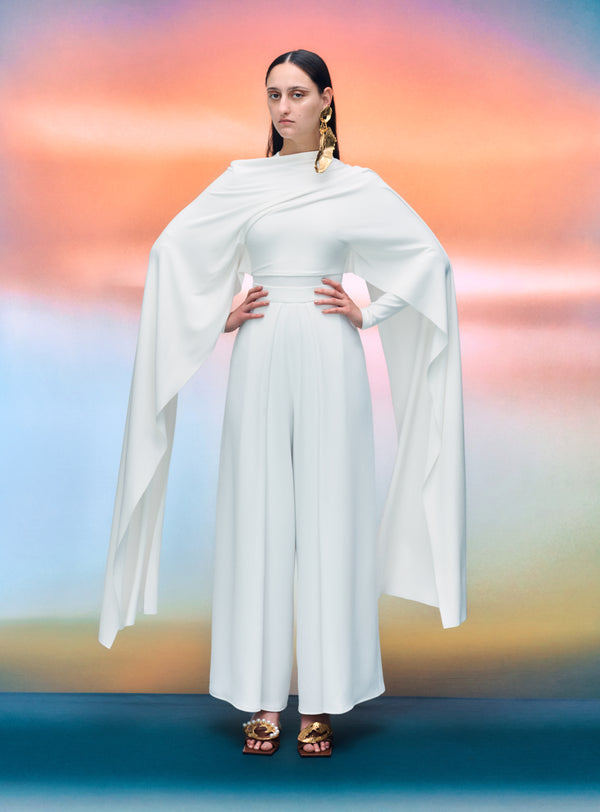 solace london The Ida Trouser in Cream