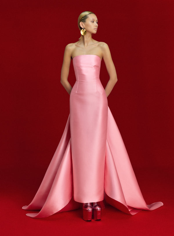 solace london The Imani Maxi Dress in Soft Pink