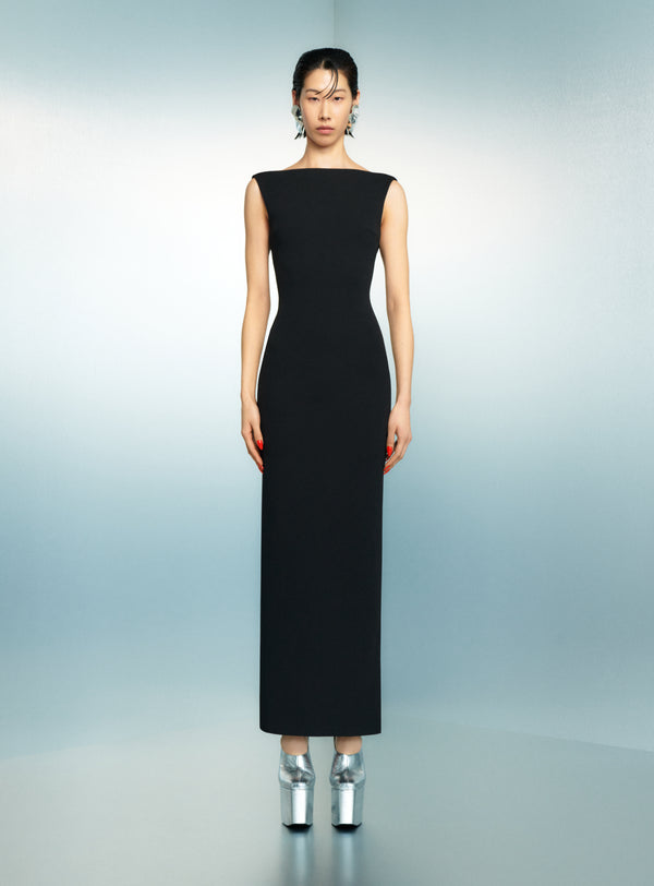 solace london The Imogen Maxi Dress in Black