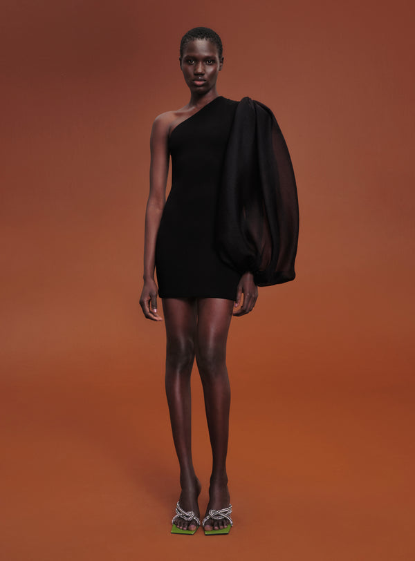 solace london The Iona Mini Dress in Black