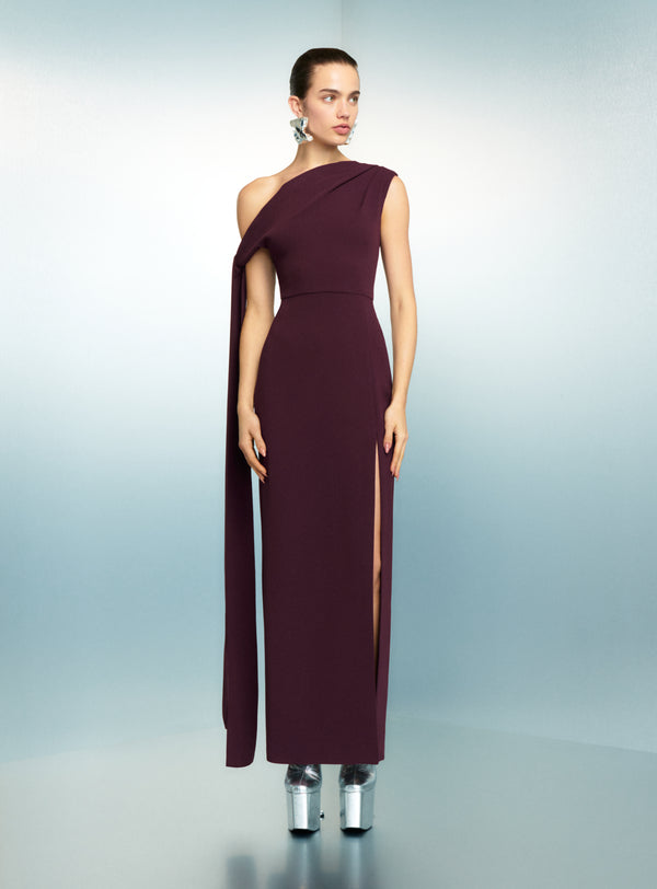 solace london The Irina Maxi Dress in Raisin