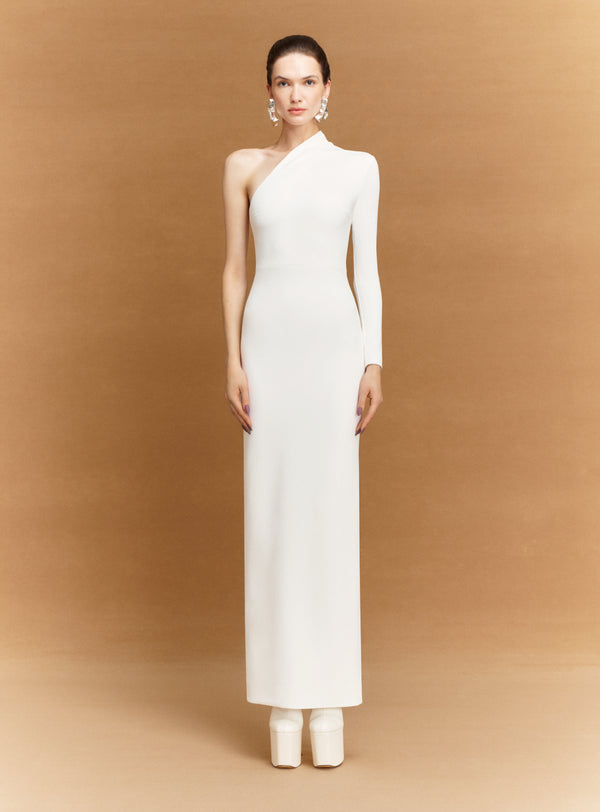 Solace London The Joana Maxi Dress In Cream