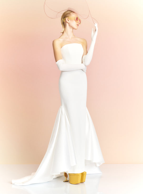 Solace London The Jodi Maxi Dress In Cream