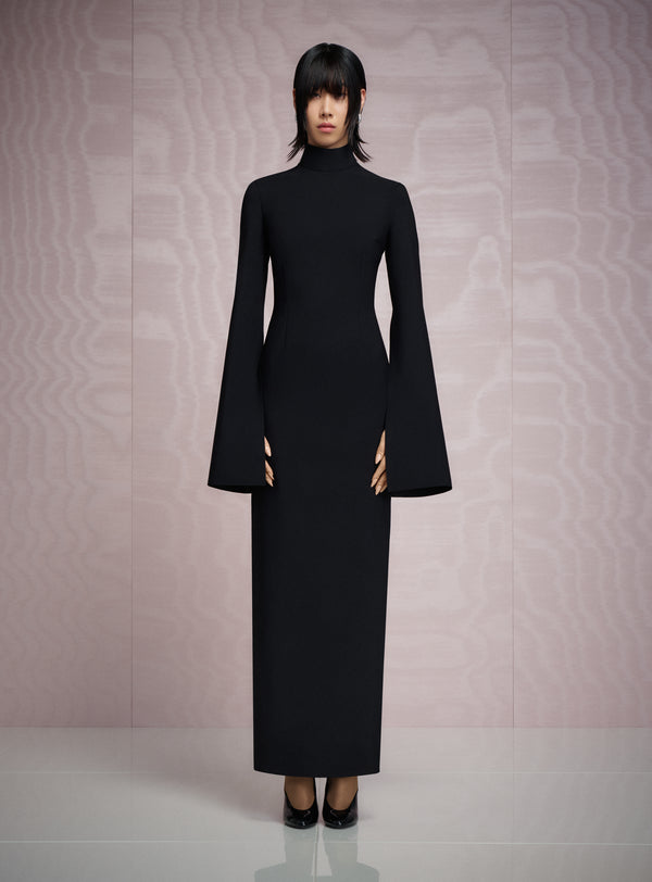 Solace London The Josefine Maxi Dress In Black