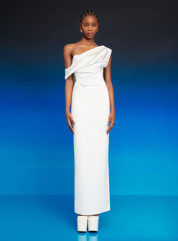 solace london The Kara Dress in Cream