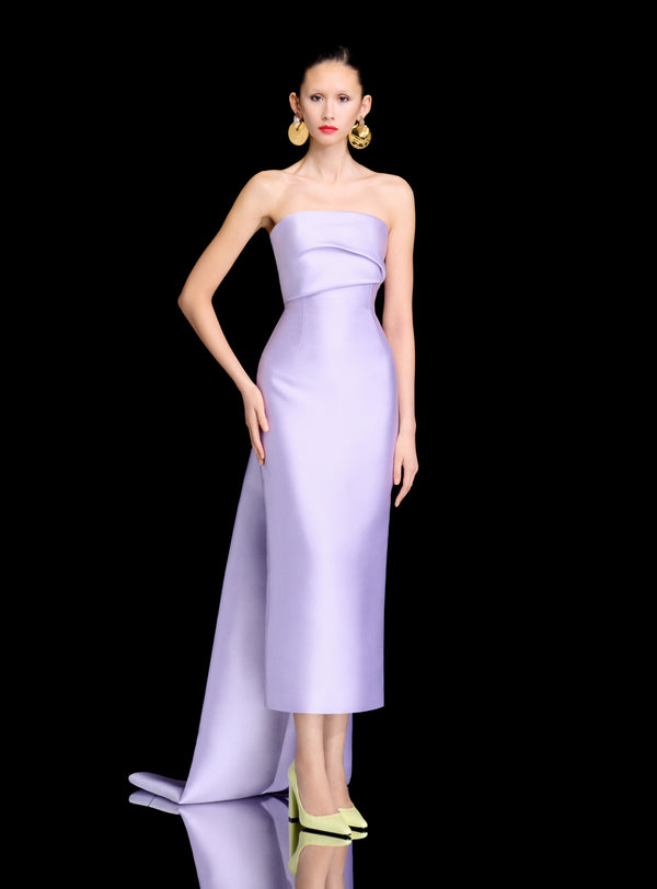 Solace London The Kiki Midaxi Dress In Lavender