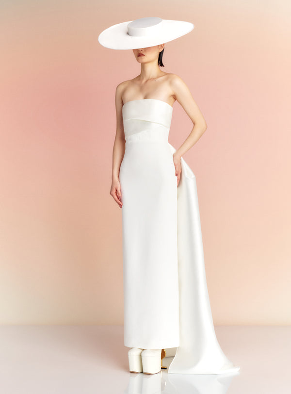 solace london The Kinsley Maxi Dress in Cream