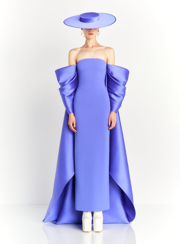 solace london The Kyla Maxi Dress in Periwinkle