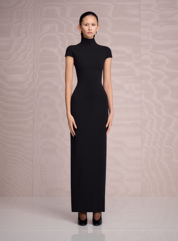 Solace London The Lang Maxi Dress In Black