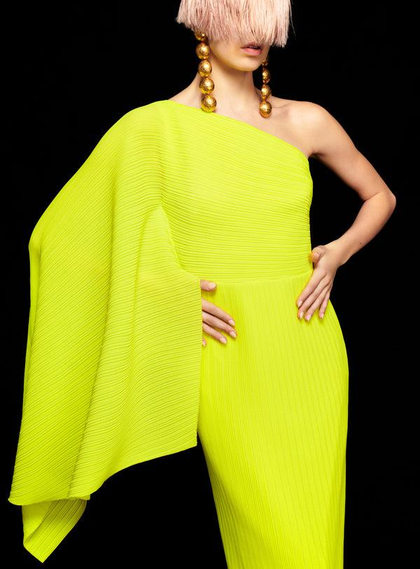 solace london The Lenna Midi Dress in Citrus