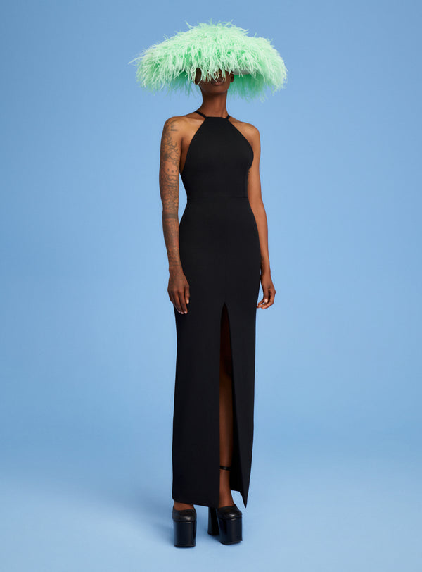 solace london The Lila Maxi Dress in Black