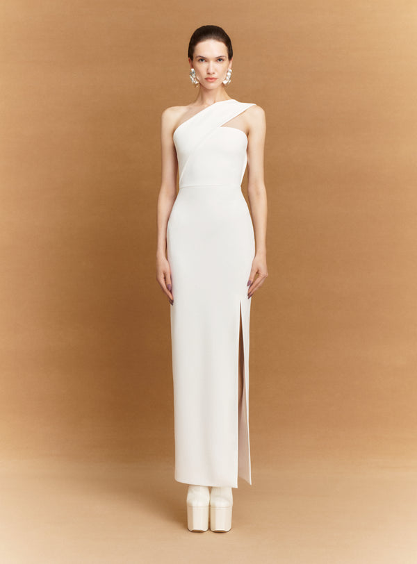 solace london The Lois Maxi Dress in Cream