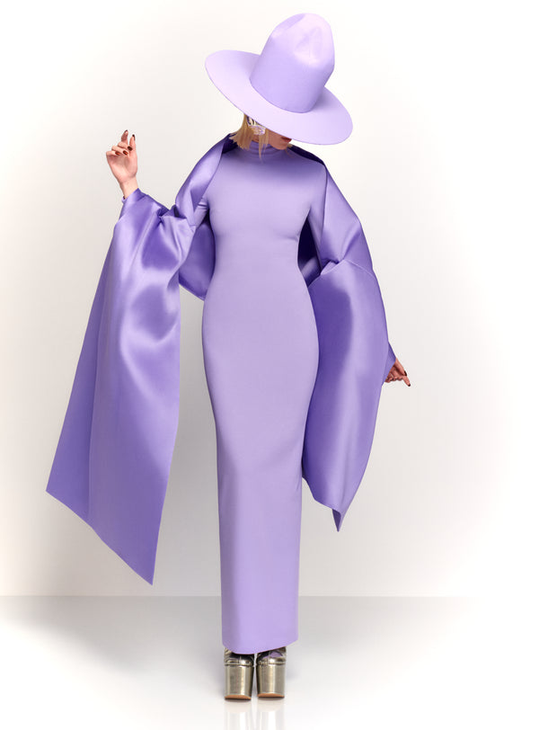 solace london The Lyana Maxi Dress in Lilac