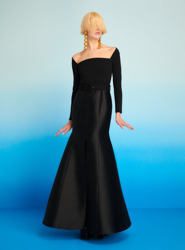 solace london The Mabel Dress in Black