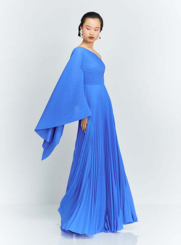 solace london The Maci Maxi Dress in Iris Blue
