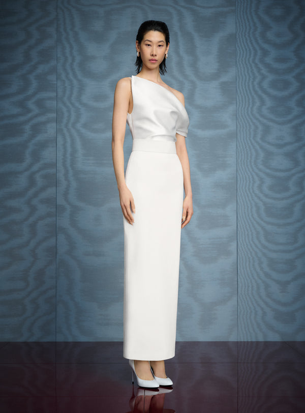 solace london The Magda Maxi Dress in Cream